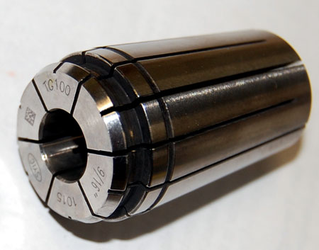Techniks 23014 CAT40 Taper x 2.500 Shank x 3 Length TG100 Steel Collet Chuck